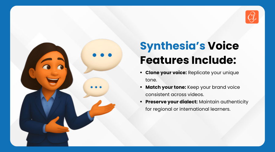Synthesias Voice Features