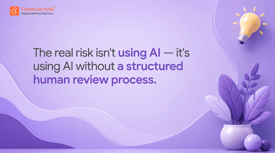 The Real Risk of Using AI in eLearning Translation The Real Risk of Using AI in eLearning Translation