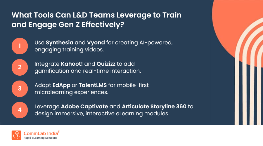 What Tools Can L&D Teams Leverage to Train and Engage Gen Z Effectively? What Tools Can L&D Teams Leverage to Train and Engage Gen Z Effectively?