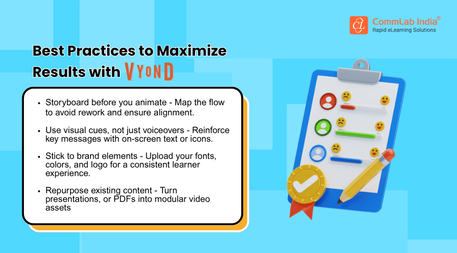 What Are the Best Practices to Maximize Results with Vyond?