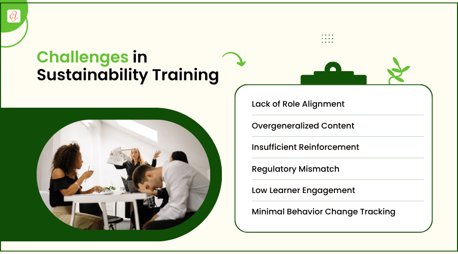 What are the Challenges in Sustainability Training?