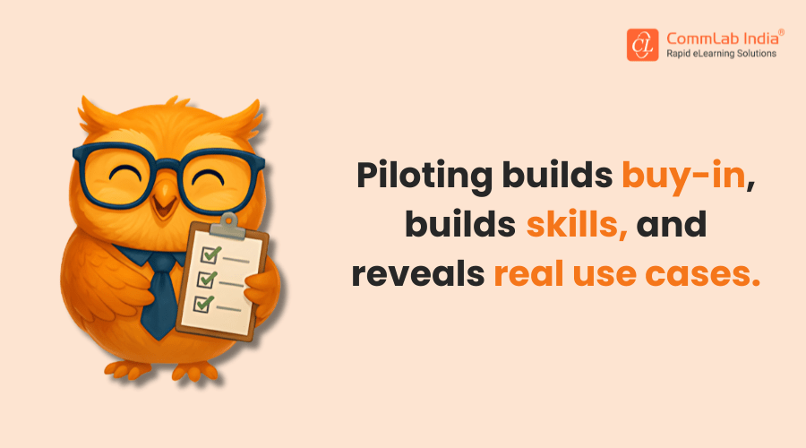 Why Piloting Is the Smartest First Step in Technical Training