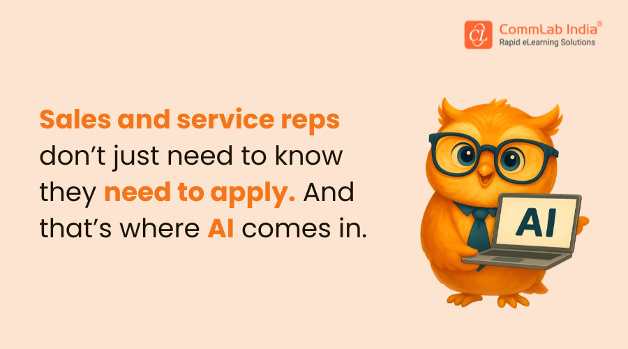 Why Sales and Service Success Needs AI Beyond Knowledge