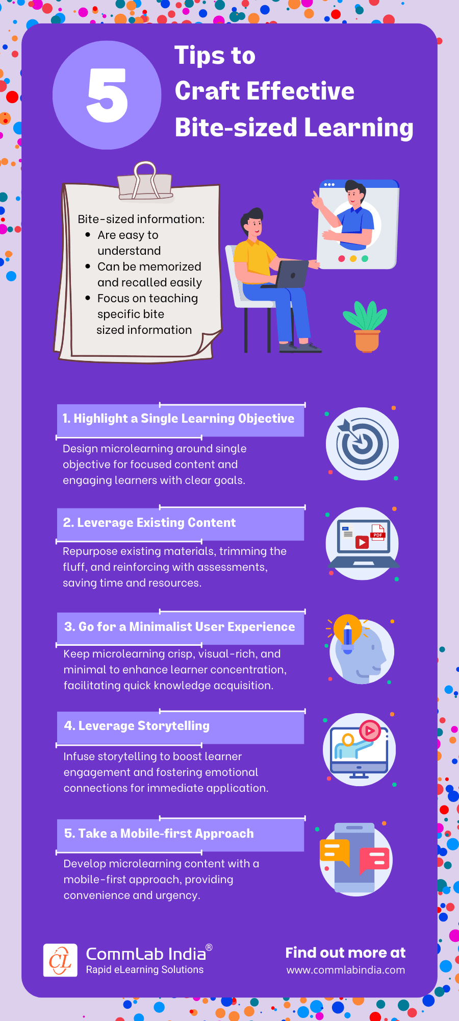 Tips to Craft Effective Bite-Sized Learning