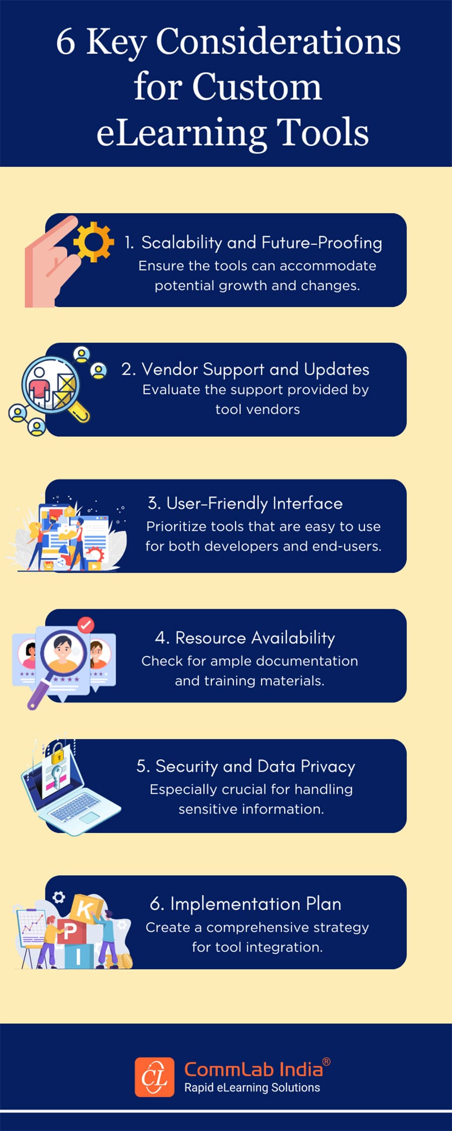 6 Key Considerations for Custom eLearning Tools