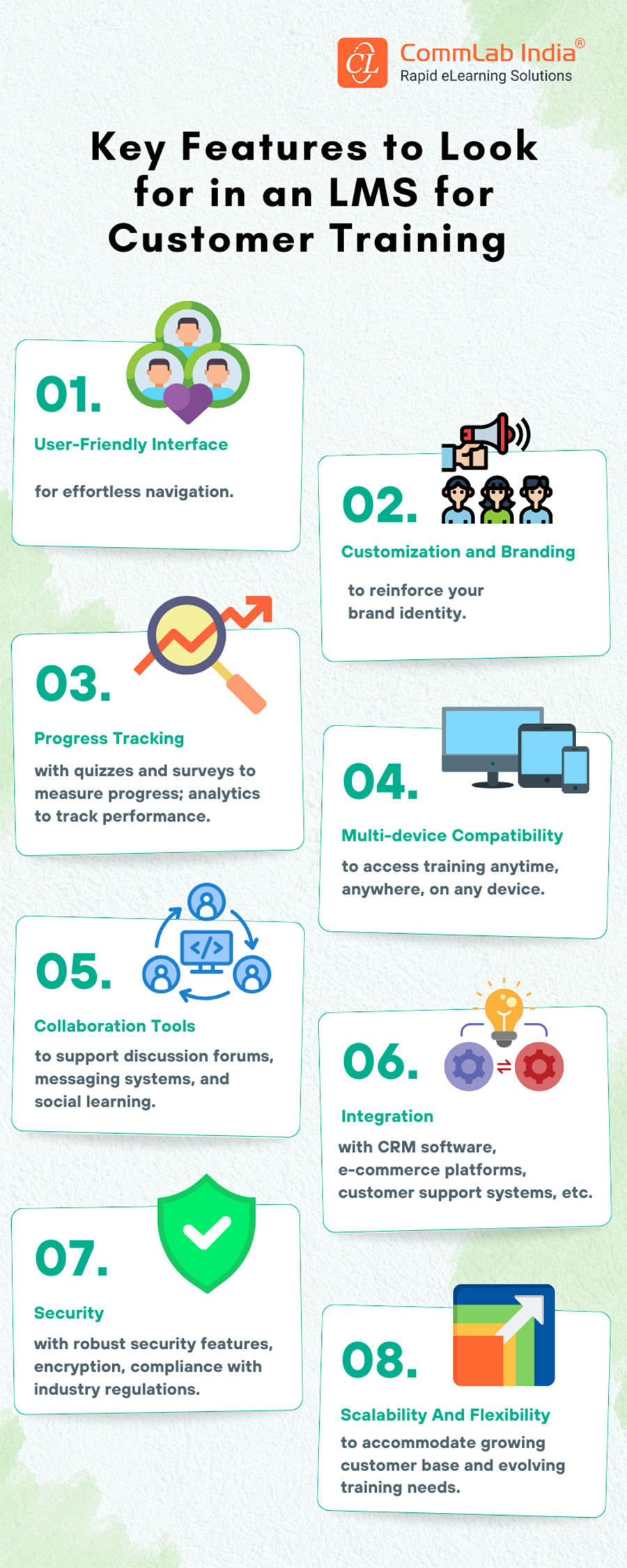 Key Features to Look for in an LMS for Customer Training