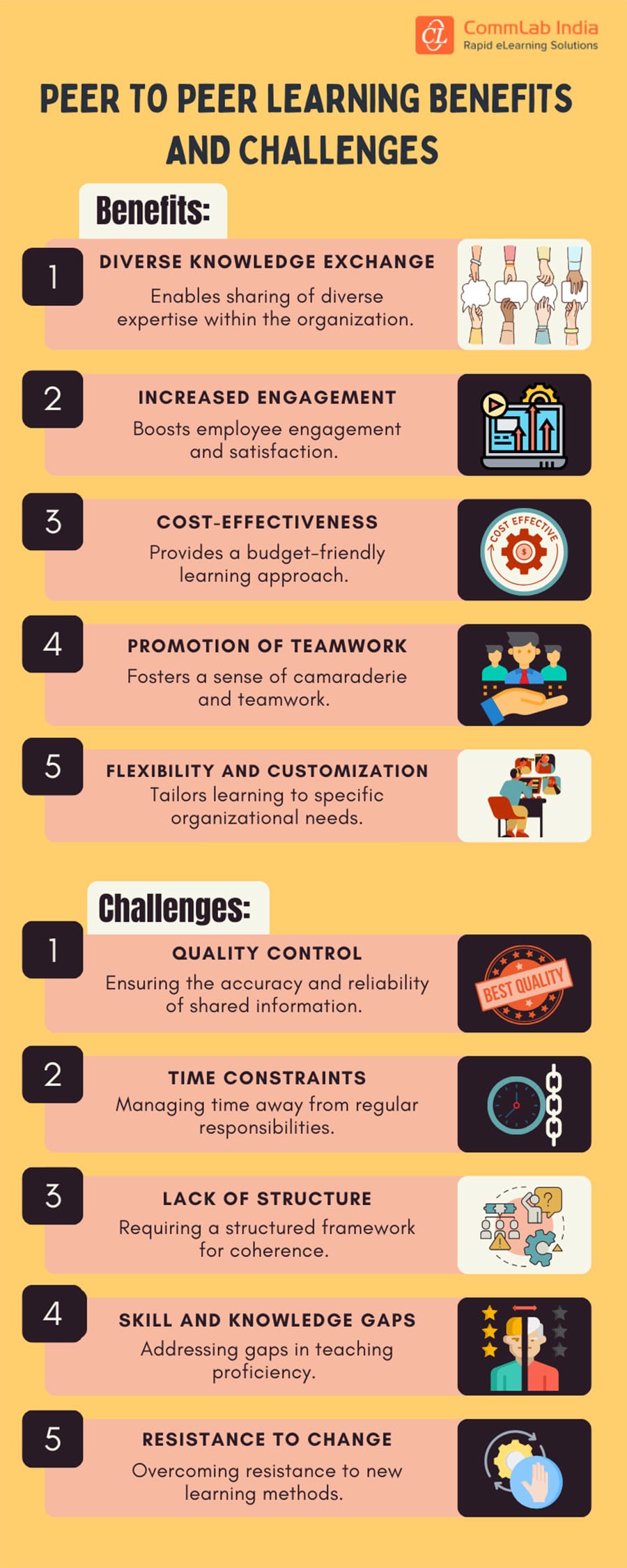 Benefits and Challenges of Peer-to-Peer Learning
