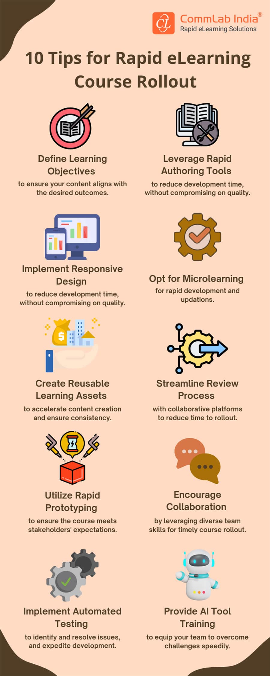 10 Tips for Effective Rapid eLearning Course Rollout