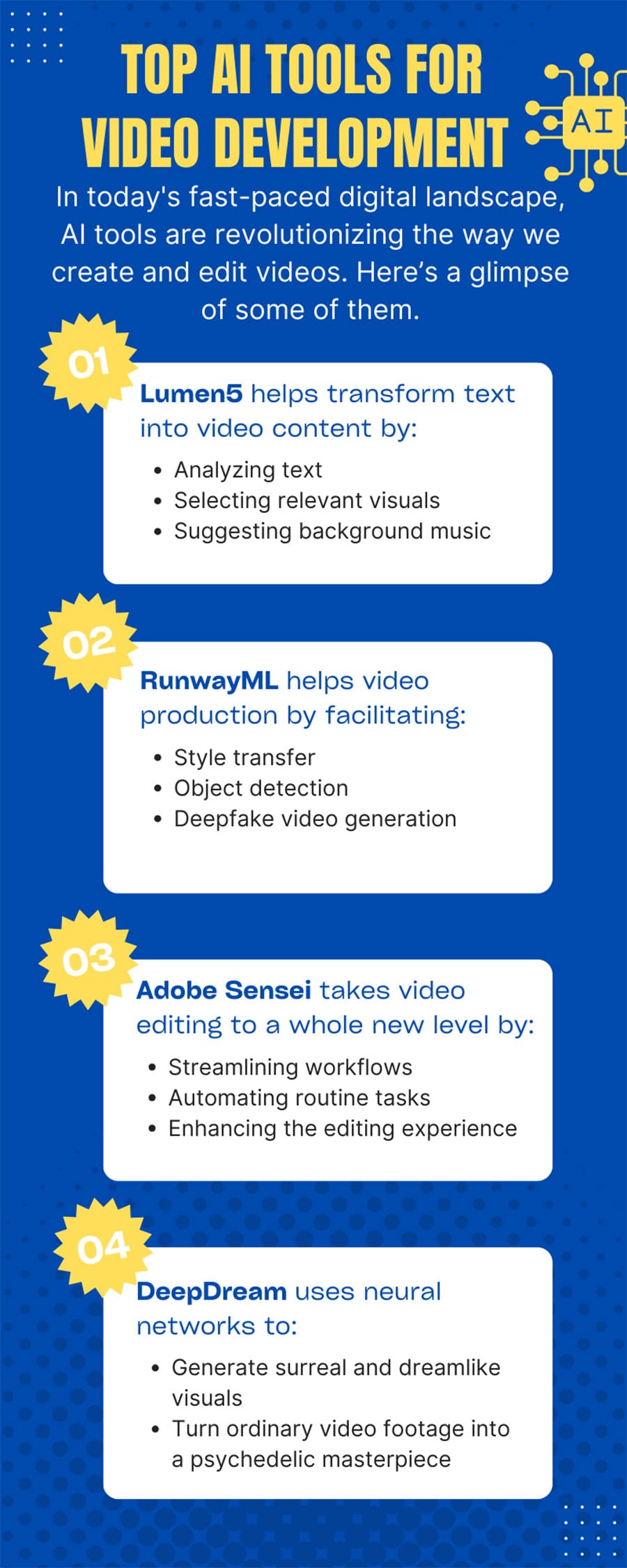 AI Tools for Video Development
