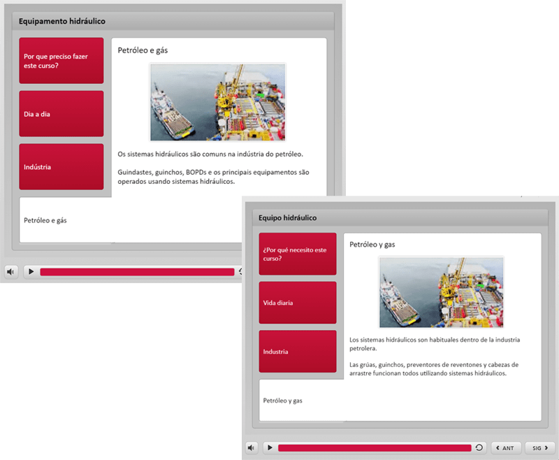 48 Training Course Rapid eLearning Translations by CommLab India