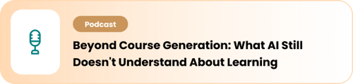 Beyond Course Generation: What AI Still Doesn't Understand About Learning