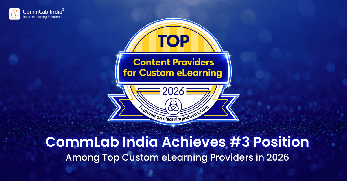 CommLab India Among Top 3 Custom eLearning Content Providers CommLab India Among Top 3 Custom eLearning Content Providers