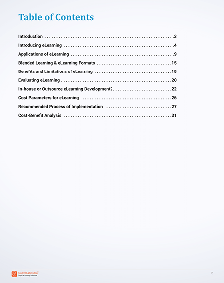 eLearning: An Octet of Must-haves for Making a Business Case