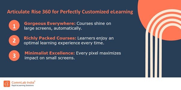 How Articulate Rise 360 Ensures Customized eLearning