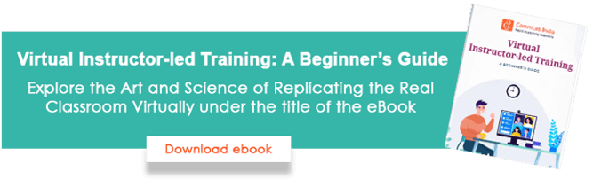 Virtual Instructor Led Training Virtual Instructor Led Training