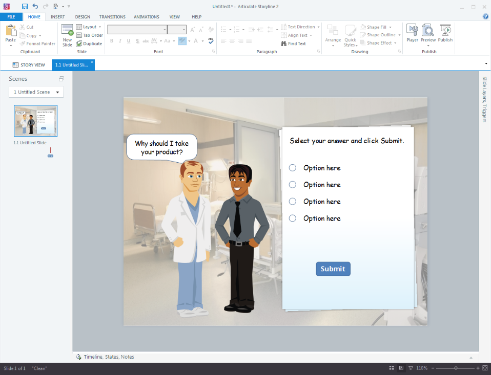Articulate Storyline: How to Create Scenario-based Learning?