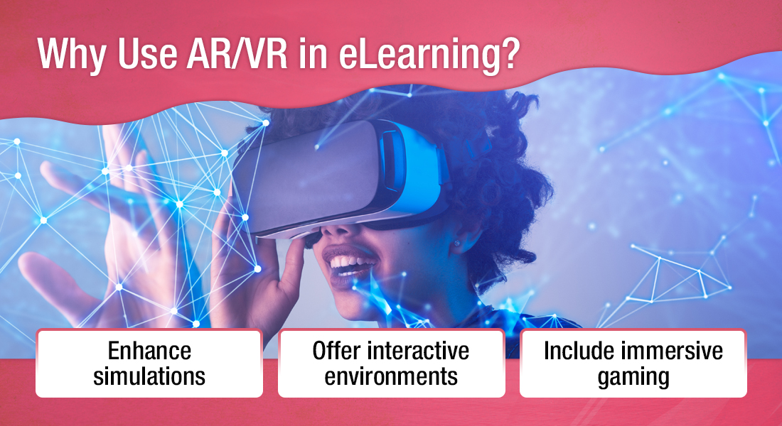 New Age Corporate Training with AR and VR in eLearning [Infographic]