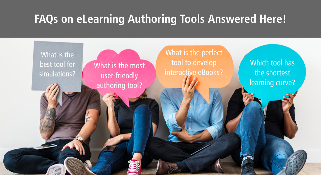  5 FAQs on eLearning Authoring Tools Answered! [Infographic] 