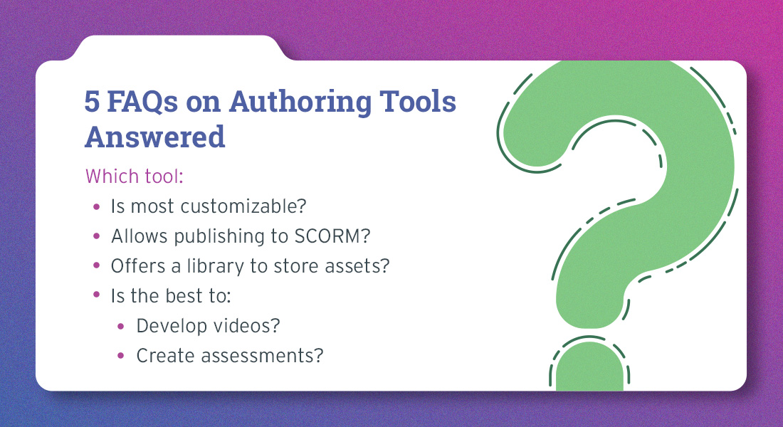  All About Authoring Tools: 5 FAQs Answered [Infographic] 