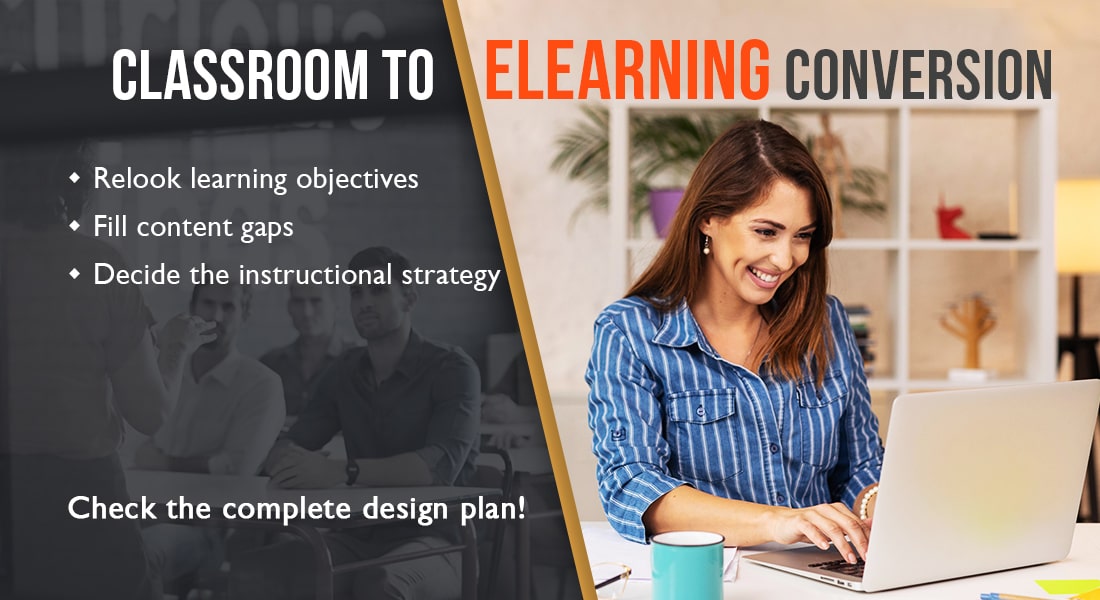 5 Step Design Plan for Classroom to eLearning Conversion [Infographic]