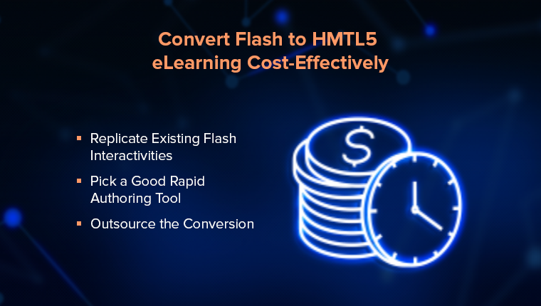  5 Cost-Saving Tips for Your Flash to HTML5 Conversion 