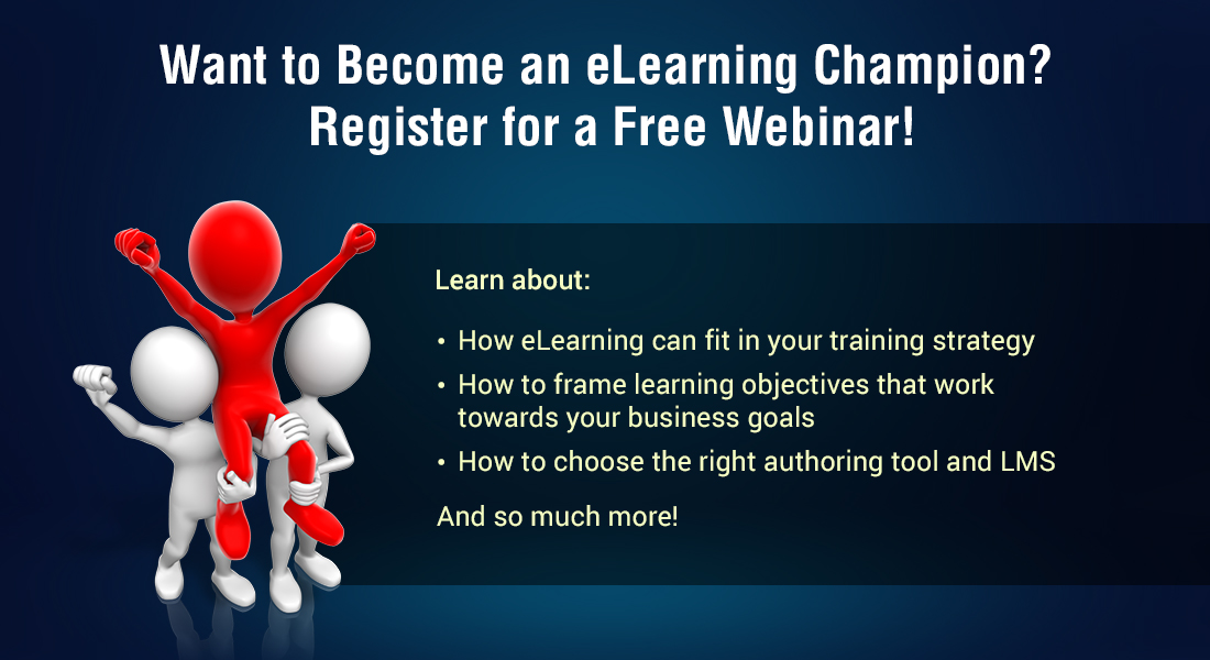 How to Become an eLearning Champion: A Free Webinar on Online Training