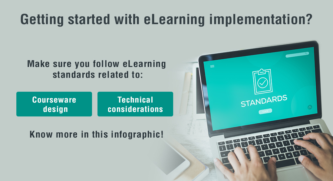 Standards to Consider when Implementing eLearning [Infographic]