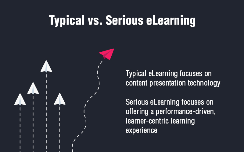  Typical eLearning vs. Serious eLearning: What’s the Difference? 