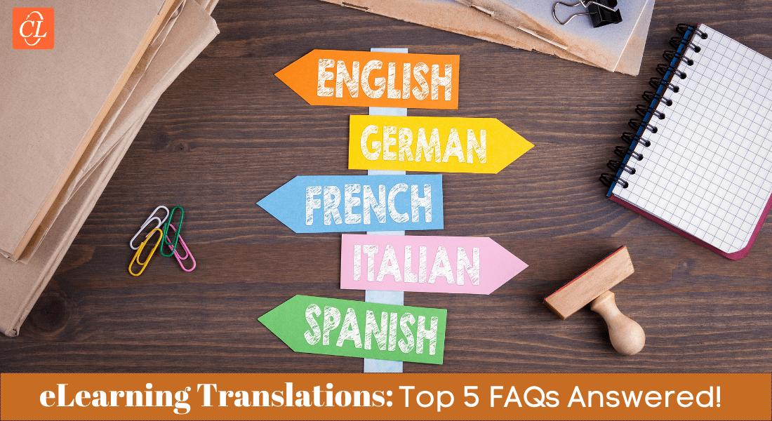 Top 5 FAQs About eLearning Translations Answered