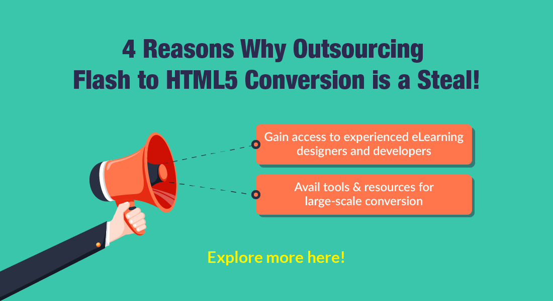 4 Reasons Why you Should Consider Outsourcing Flash to HTML5 Conversion [Infographic]