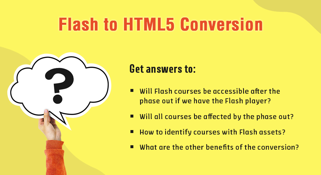  Flash to HTML5 Conversion: 4 Not-So-Common Questions Answered! [Infographic] 
