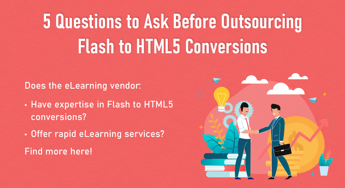 Outsourcing your Flash to HTML5 Conversions? 5 Questions to Ask First! [SlideShare]