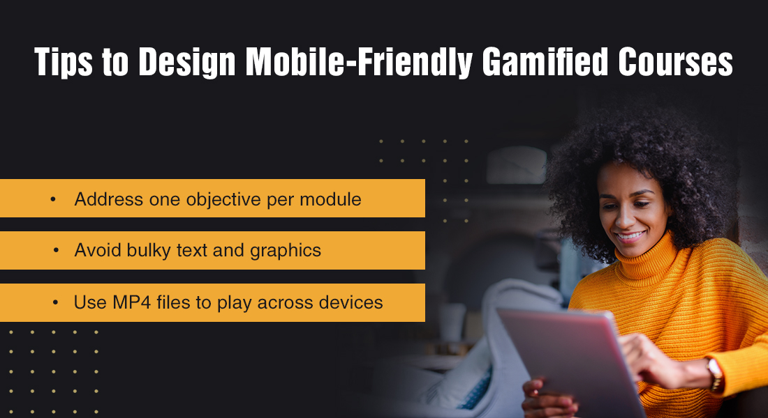 6 Tips to Design Mobile-Friendly Gamified Courses [Infographic]