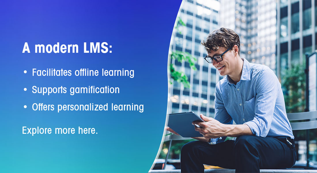  Learning in the Flow of Work with a Modern LMS [Infographic] 