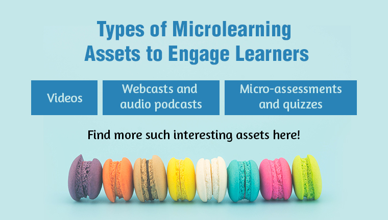  The Wide Variety of Microlearning Assets to Engage Learners [Infographic] 