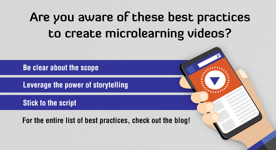  7 Best Practices to Create Microlearning Videos for Employee Training 