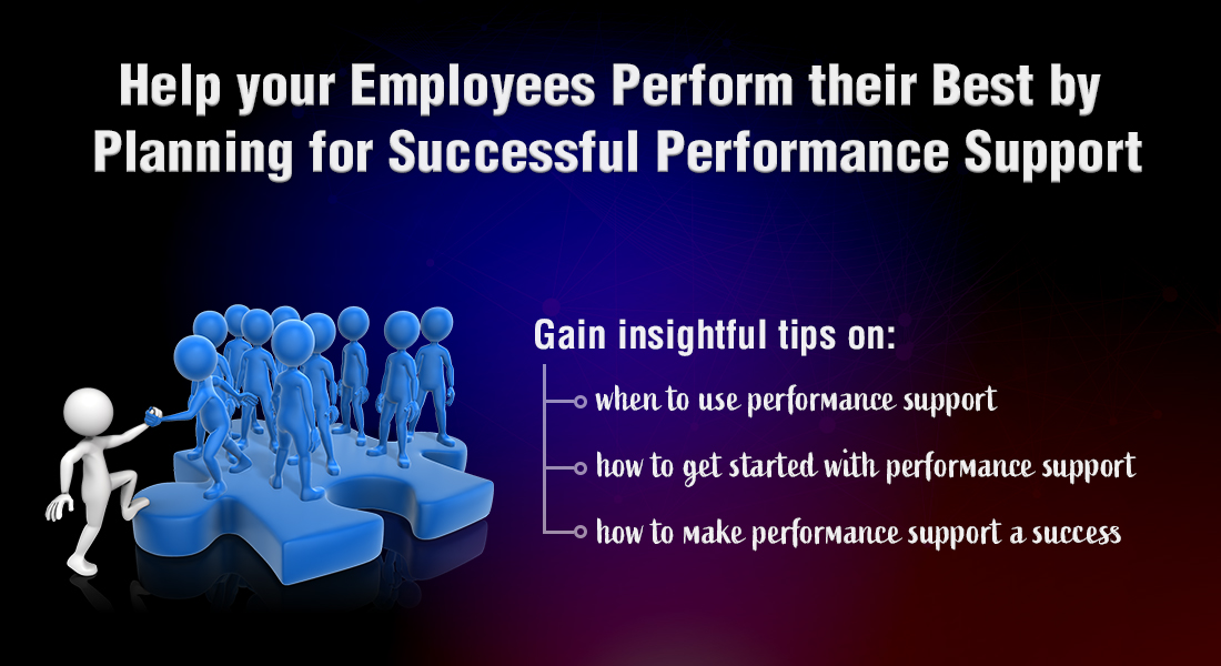  Performance Support in Corporate Training (Part 2): The When and the How 