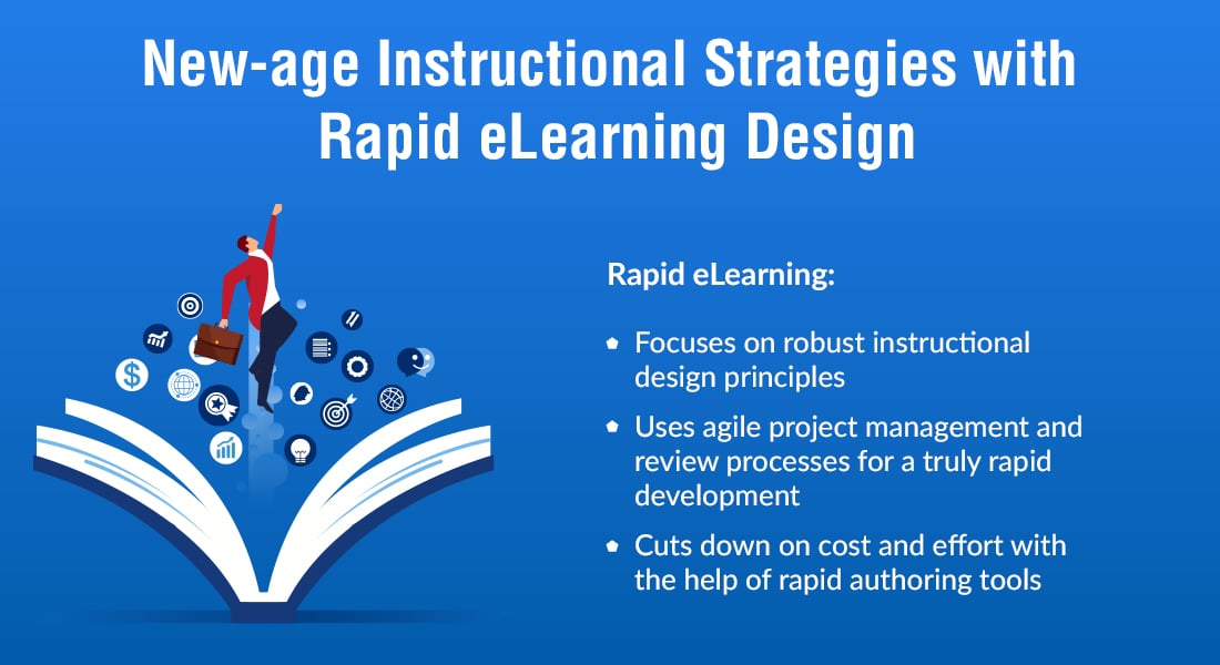  Implement New-age Instructional Strategies with Rapid eLearning Design 