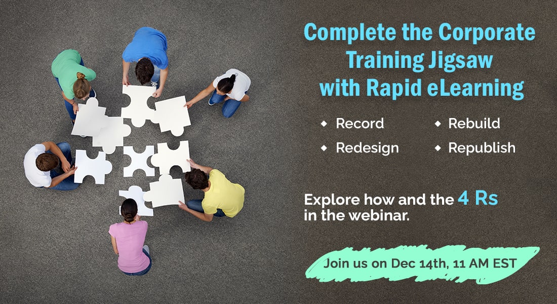  The 4 Rs of Rapid eLearning to End Your Disruptive Training Nightmares [Video] 