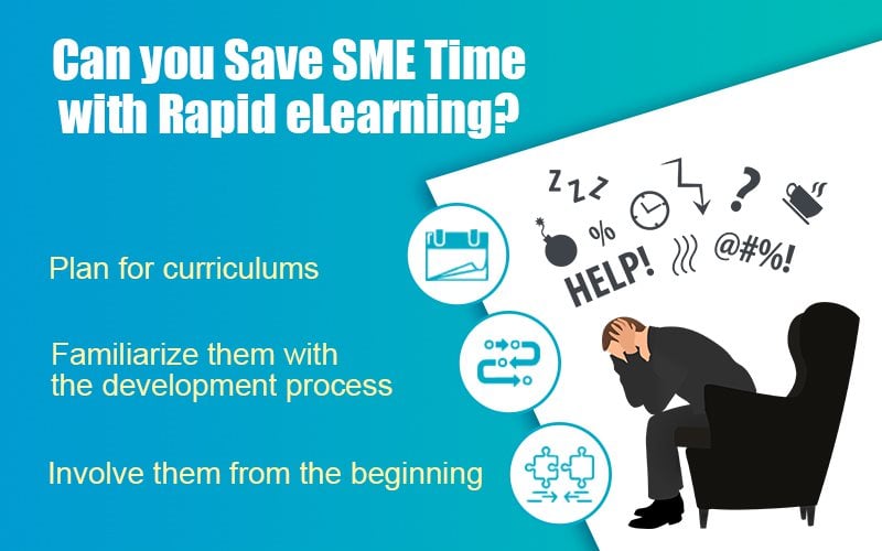  5 Tips to Save your SMEs’ Time With Rapid eLearning 