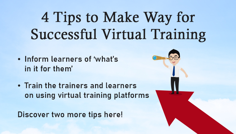  4 Tips for a Successful Virtual Instructor-led Training [Infographic] 