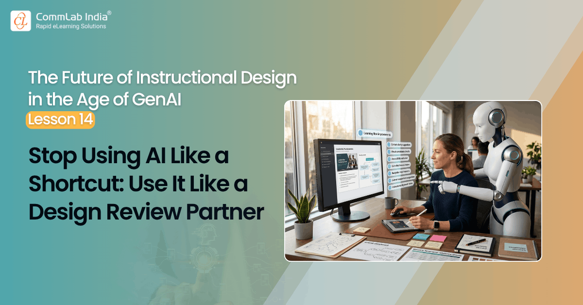 Stop Using AI Like a Shortcut: Use It Like a Design Review Partner