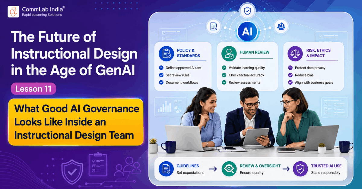 What Good AI Governance Looks Like Inside an Instructional Design Team