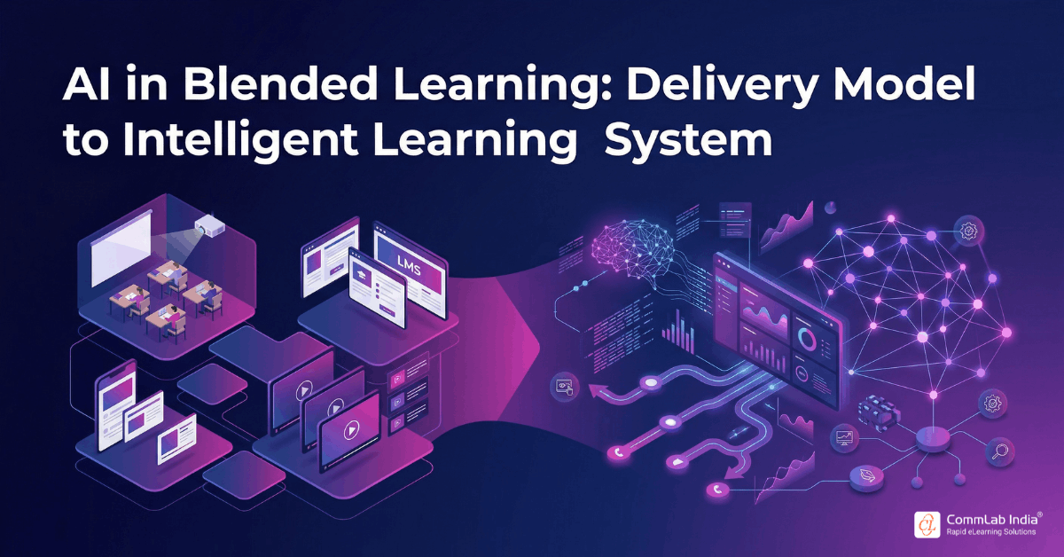 AI in Blended Learning: Delivery Model to Intelligent Learning System