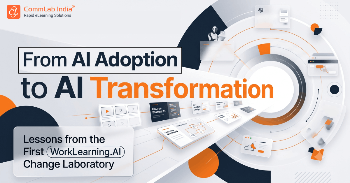 From AI Adoption to AI Transformation: Lessons from the First WorkLearning.AI Change Laboratory