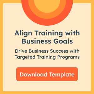 Align Training with Business Goals