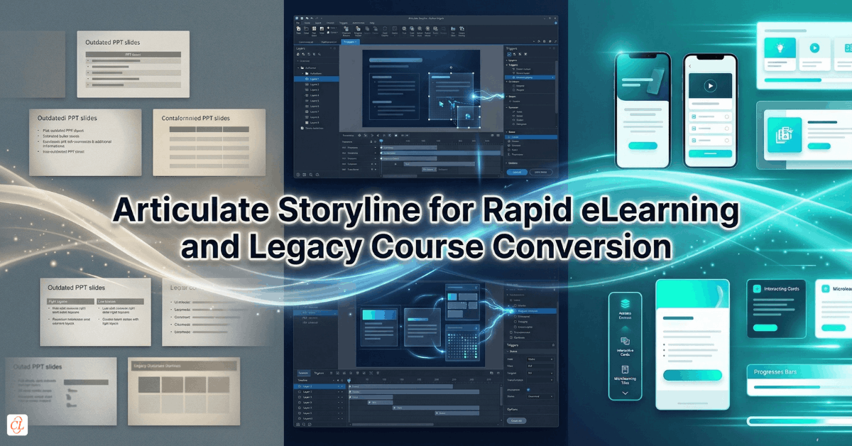 Articulate Storyline for Rapid eLearning and Legacy Course Conversion