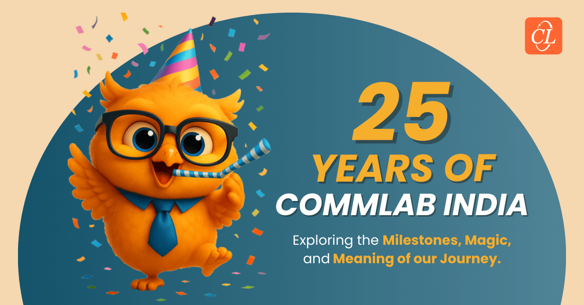 Celebrating 25 Years of CommLab India: Silver Jubilee. Golden Future.