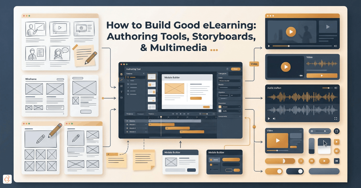 How to Build Good eLearning: Authoring Tools, Storyboards & Multimedia
