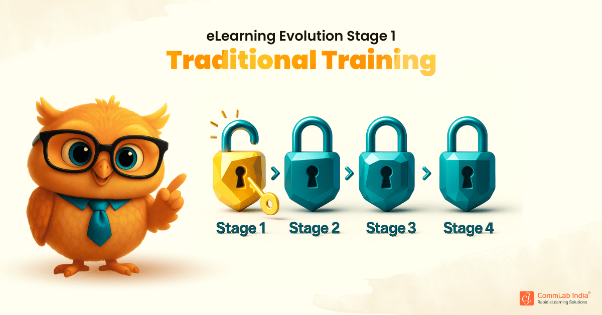 Stage 1 of eLearning Evolution: Are You Relying on Traditional Training?